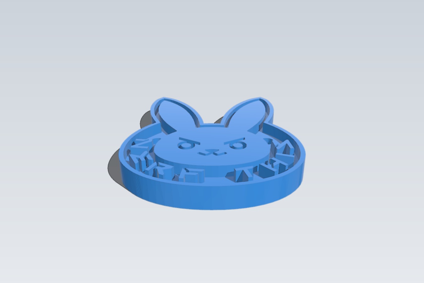 Overwatch D-Va Rabbit keychain