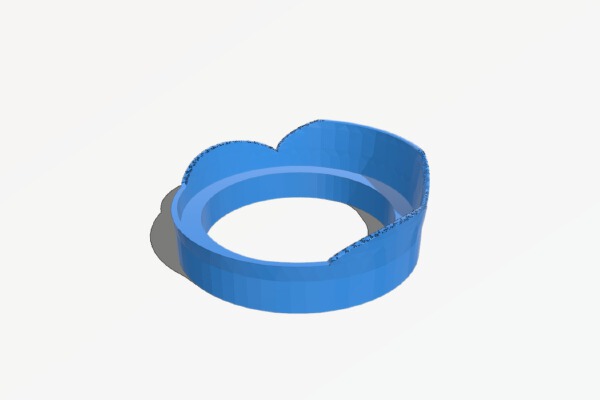 Lens Hood For GoPro Hero with Waterproof Case | 3d print model