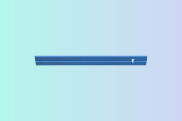 120mm filament marker - extruder calibration tool - 1.75mm filament | 3d print model