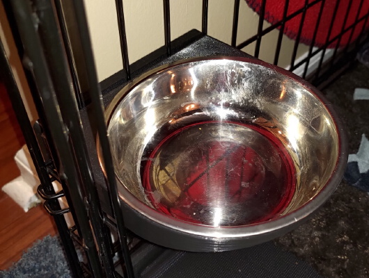 Dog Crate Bowl Holder | 3d print model
