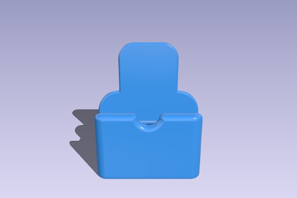 Dock for iPhone 6 with Otterbox Defender case | 3d print model