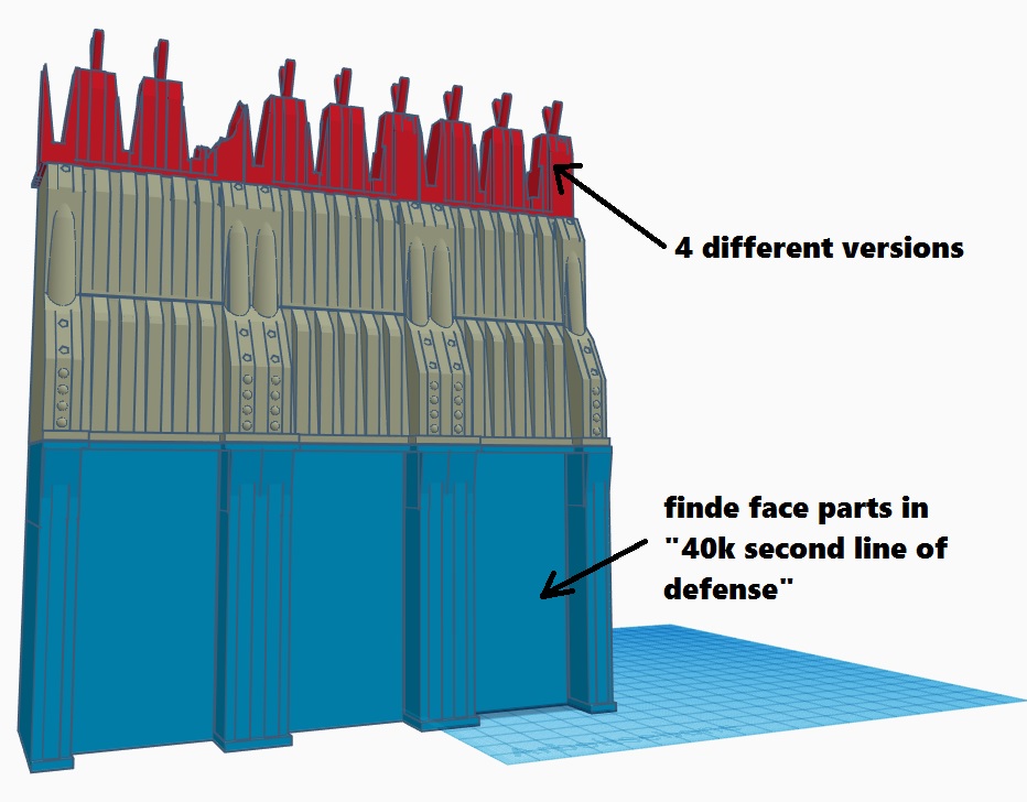 line of defense - tripple parts