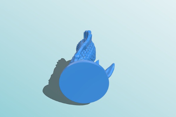 Hippocampus Sea Horse | 3d print model
