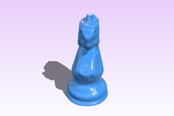 Knight chess piece | 3d print model