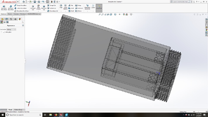 Modular Waterpipe (Threaded) (Updated) | 3d print model
