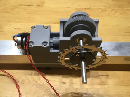 Kettenantrieb für ein Velomobil | 3d print model