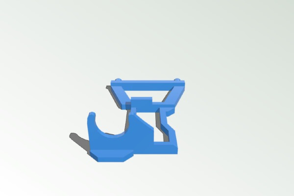 3DR SOLO Gimbal Holder | 3d print model