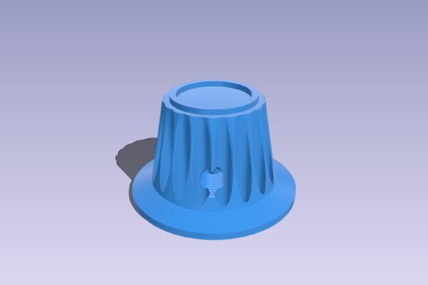 Volume knob | 3d print model