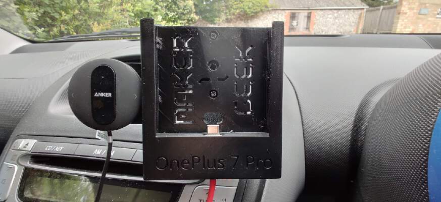 OnePlus 7 Pro car holder for brodit mount | 3d print model