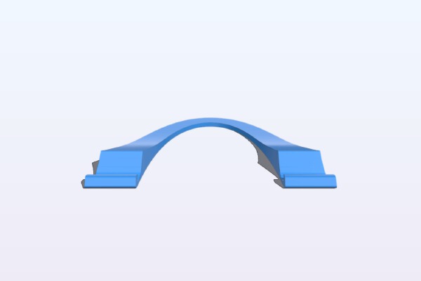 iPad Air2 Arch Stand | 3d print model