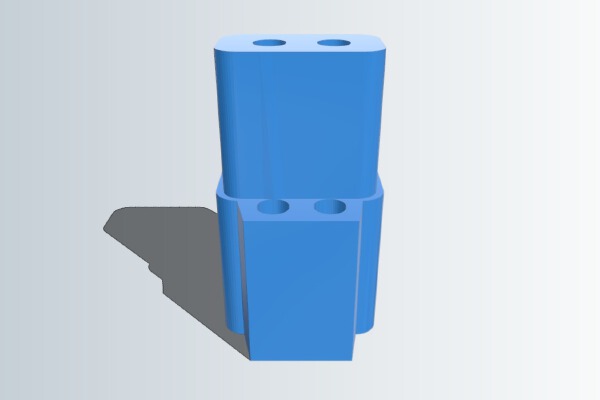 connector for DF-7012-12 LED Stripes | 3d print model