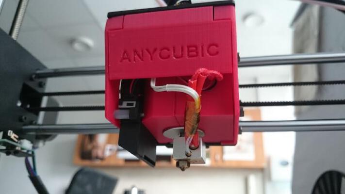 Anycubic i3 Mega Silent Hotend Housing & Fan Duct | 3d print model