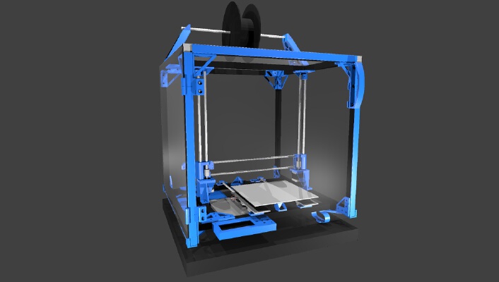 A8 Cube Frame | 3d print model