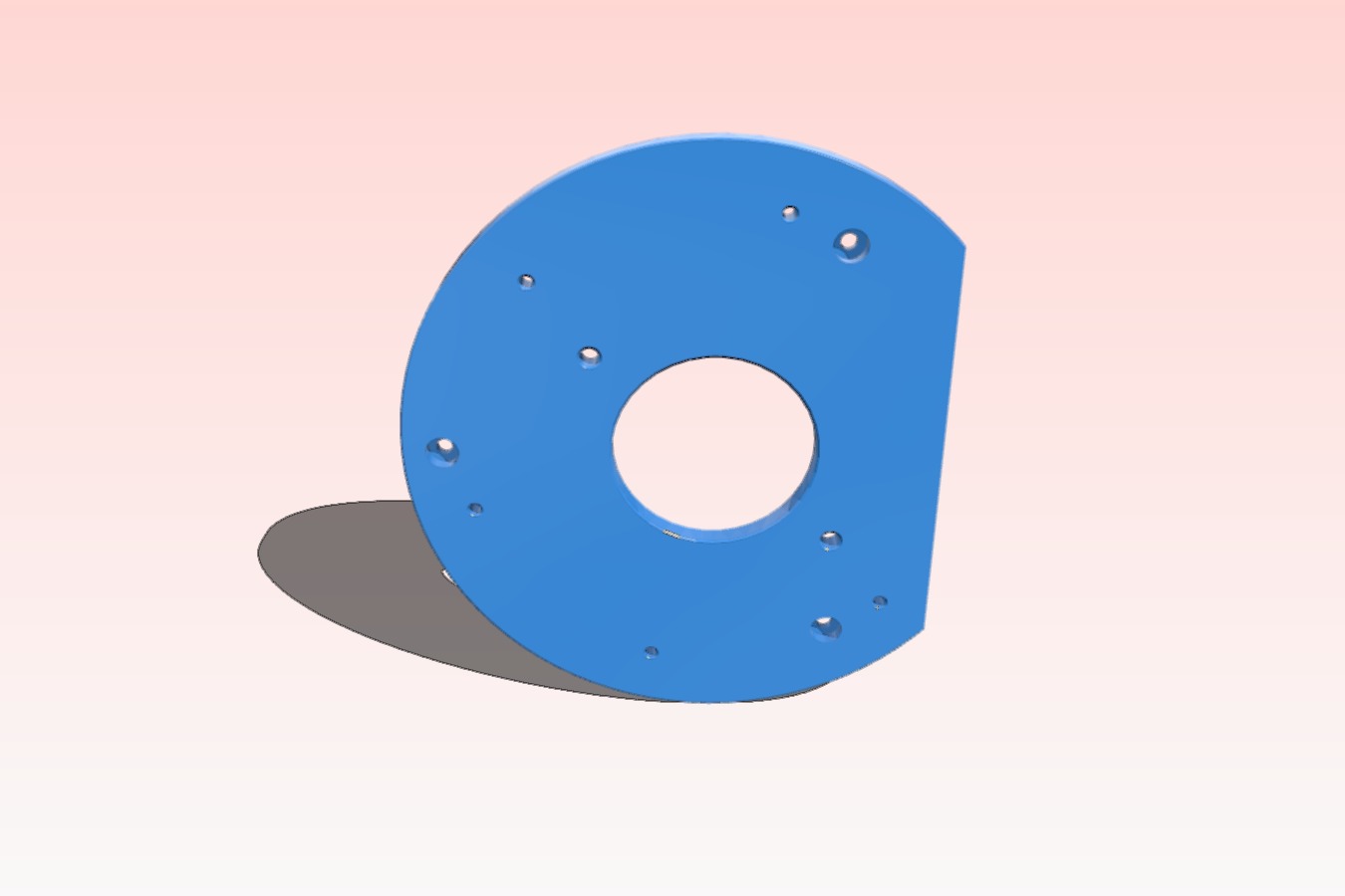 POF 1400 ACE Adapter plate for FSN OFA 32