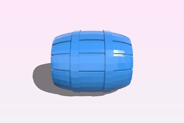 Inebriated Barrel | 3d print model