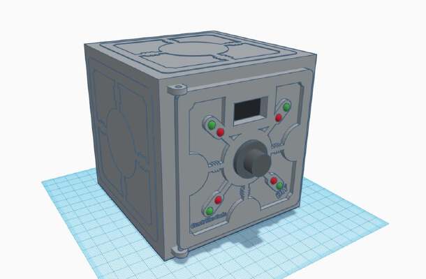 Crack The Code Safe Puzzle Box | 3d print model