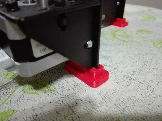 P3Steel Feet Frame 2,5mm _ Pie Prusa P3Steel marco de 2,5mm | 3d print model