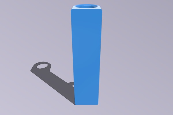 Easy Install Toothbrush Holder | 3d print model
