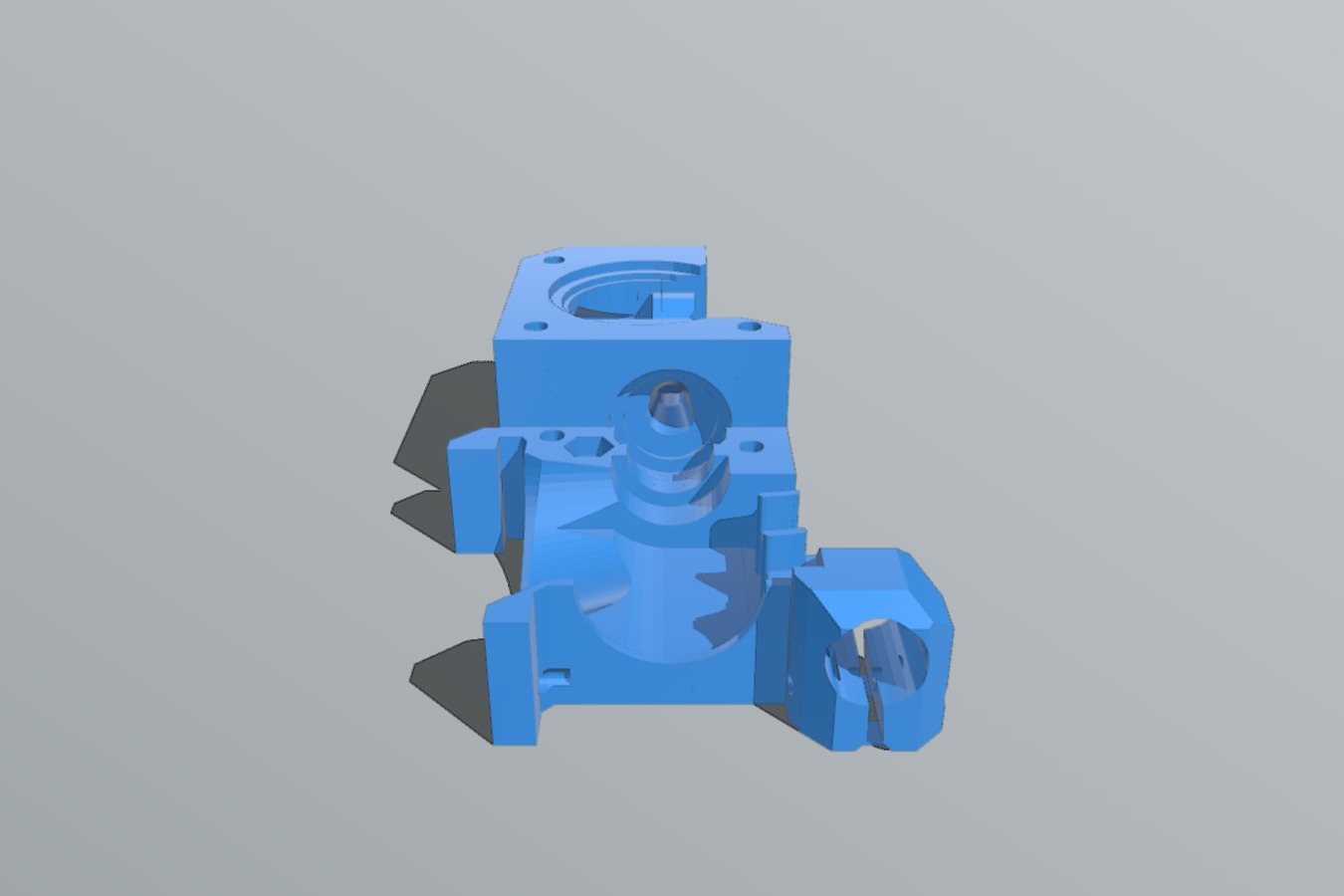 Prusa Style Extruder with 12mm Pinda (Z Probe) Barrel