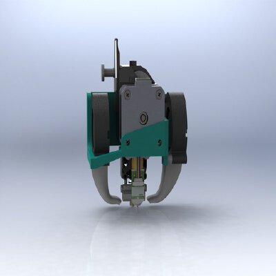 Tronxy X5SA PRO Direct Drive BMG-M + Mosquito Hotend Mount | 3d print model