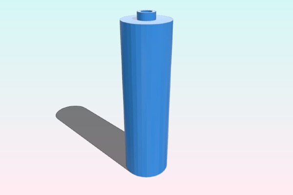 AA Dummy Battery | 3d print model