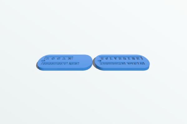 Logan Wolverine Dog Tags | 3d print model
