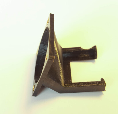 print cooling fan duct and mount for Duet3D pcb effector | 3d print model