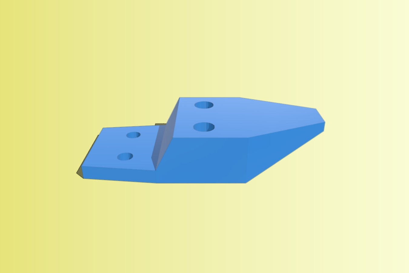 X-Carve X carriage Hard Limit Switch Holder