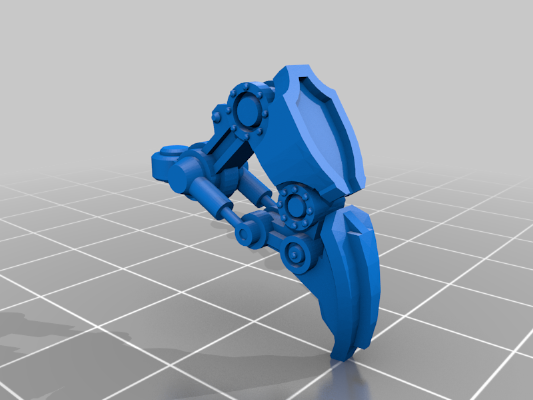 AdMech Kataphron Destroyer legs conversion parts | 3d print model