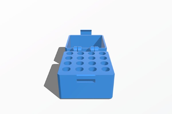 Screwdriver bit Box Print in Place | 3d print model