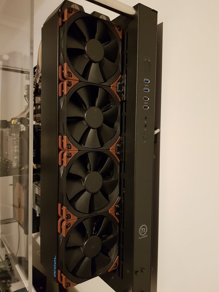 Sideway Radiator Mounts for Thermaltake Core Case