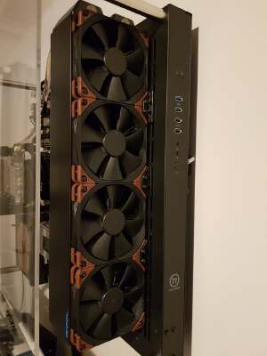Sideway Radiator Mounts for Thermaltake Core Case | 3d print model