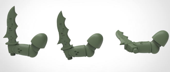 Unsanitary blades | 3d print model