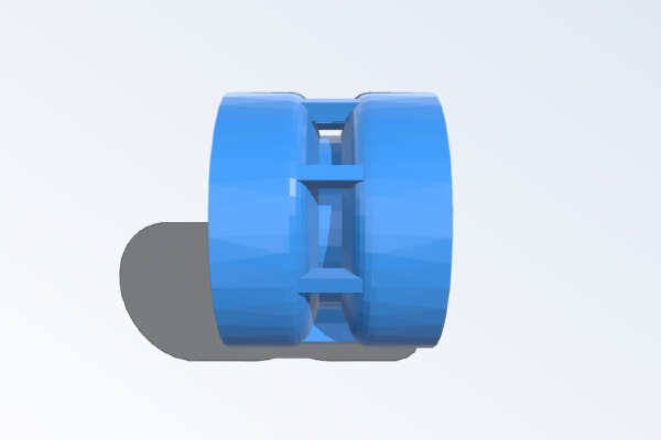 TINY TRAK 18mm Drive Wheel Micro RC Tank | 3d print model