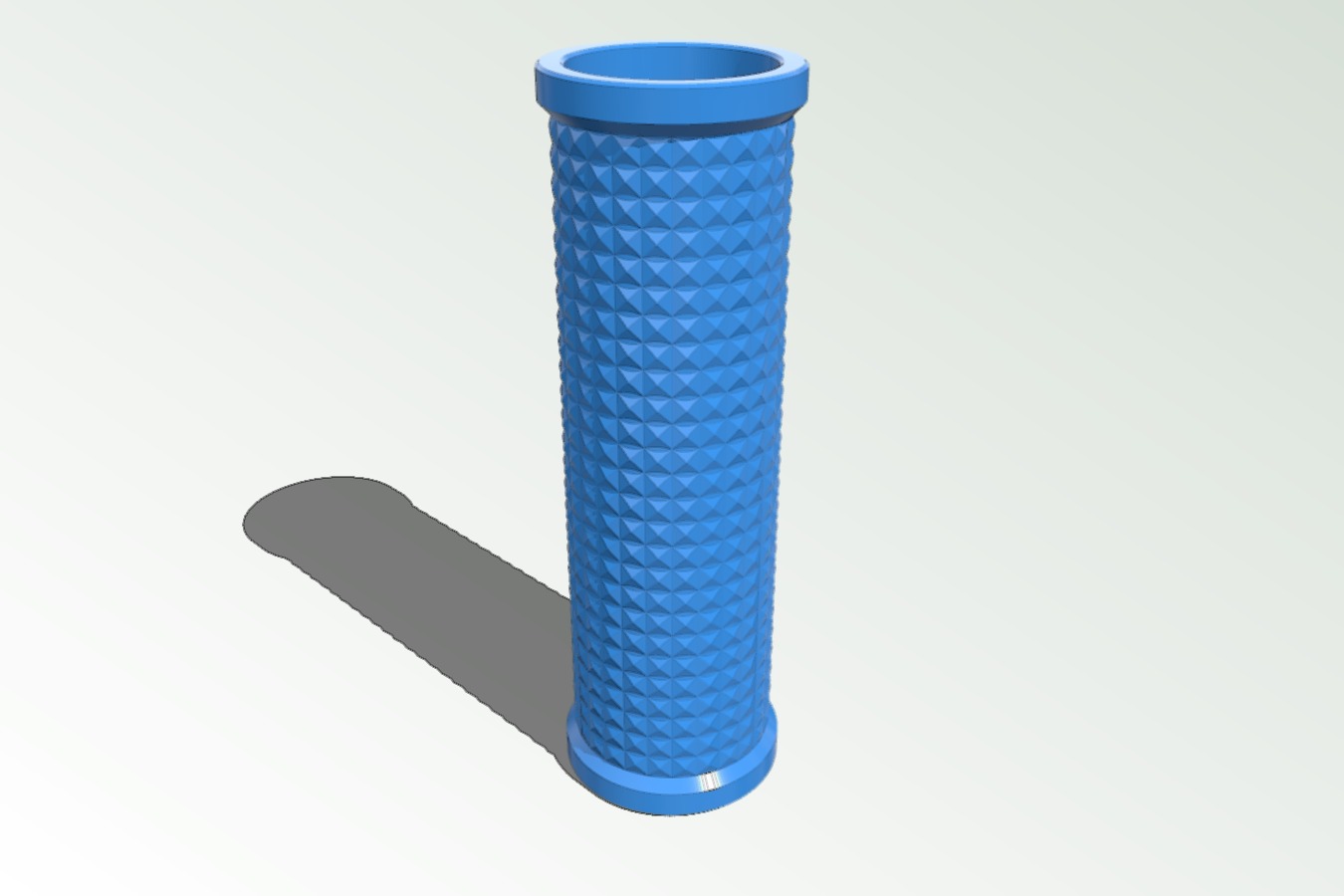 Wheelbarrow knurled handle grip