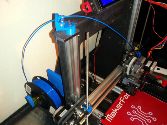 Makerfarm Prusa i3V spool holder | 3d print model