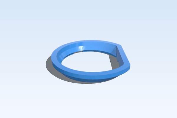Vive Pro EYE GearVR Lens Adapter | 3d print model