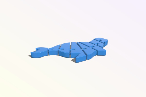 Flexi Seadog Seal | 3d print model