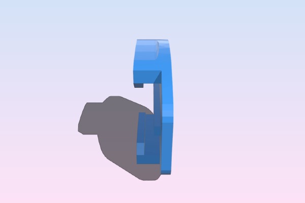 GoPro HERO HELMET MOUNT | 3d print model