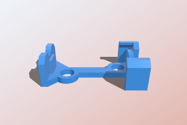 NRF24L01 Wireless transceiver holder | 3d print model