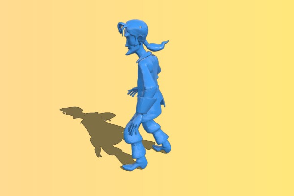 Mr Guybrush Threepwood | 3d print model