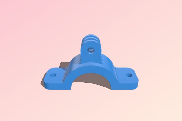 Giant Bicycle Contact SLR GoPro Handlebar Mount | 3d print model