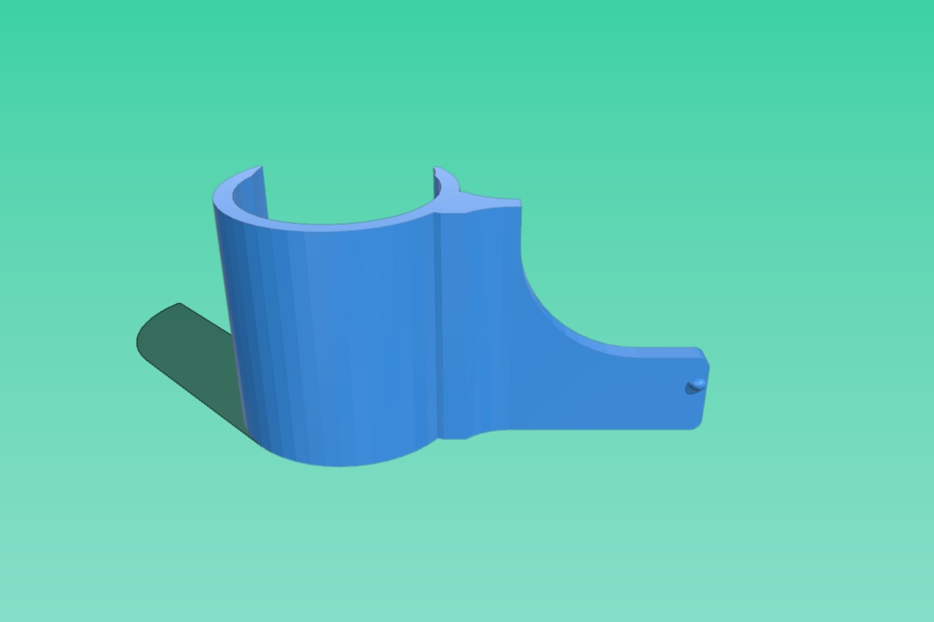 Air soldering station -ATTEN AT8586-3D printed third hand support.