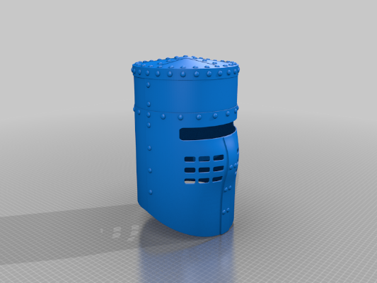 Monty Python Black Knight Helmet | 3d print model