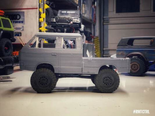 VW Vanagon Doka 1:24 Scale | 3d print model