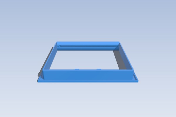 Playmobil door frame | 3d print model