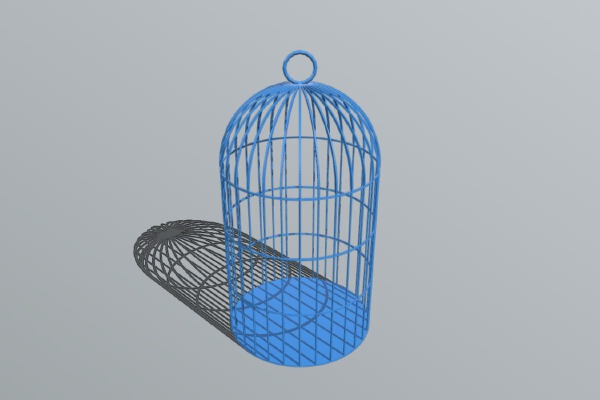Bird Cage | 3d print model