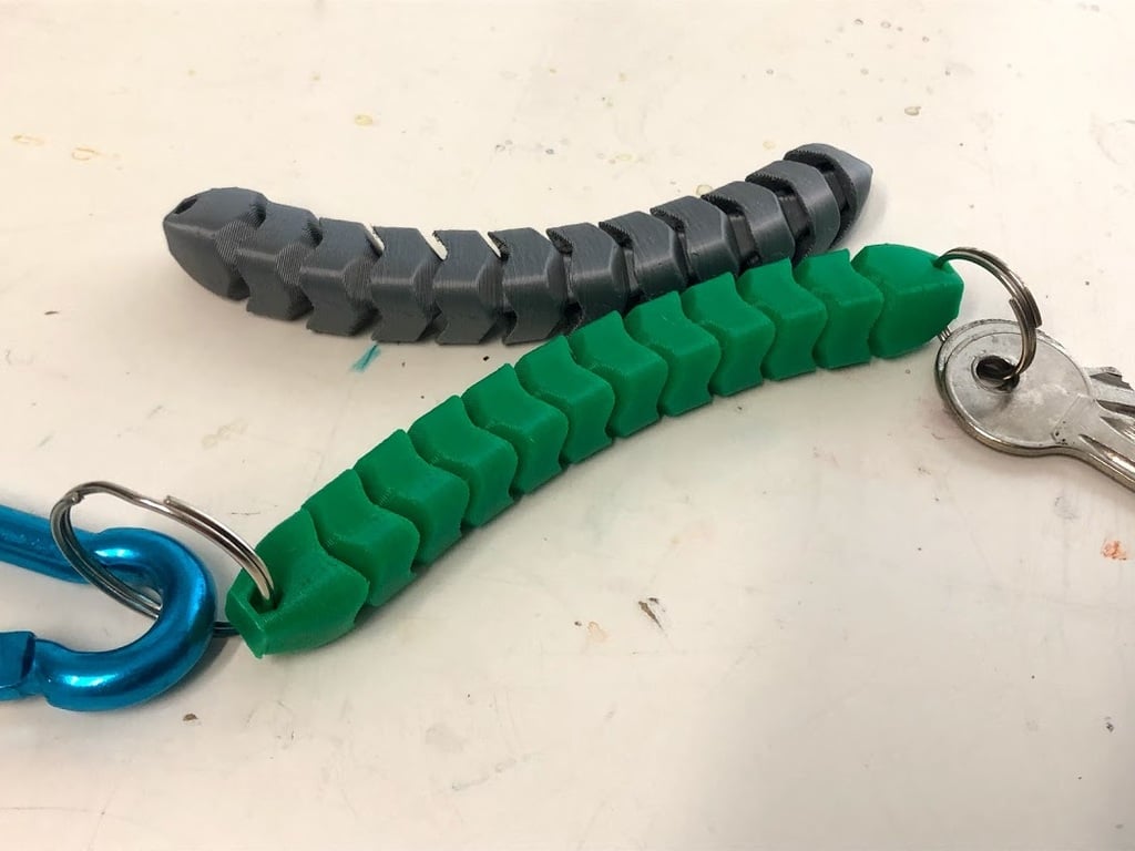 Snake Keychain