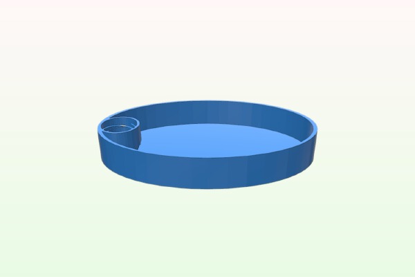 Drinking trough for animals. | 3d print model