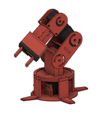 3D Printed Arduino Based Robotic Arm | 3d print model